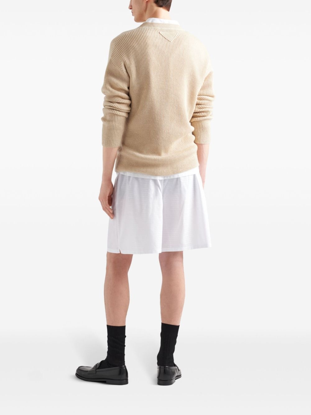 poplin bermuda shorts - 3