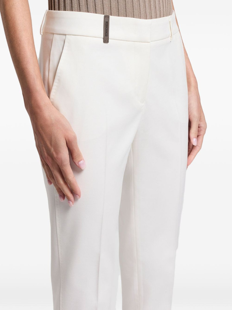 pressed-crease cropped trousers 4