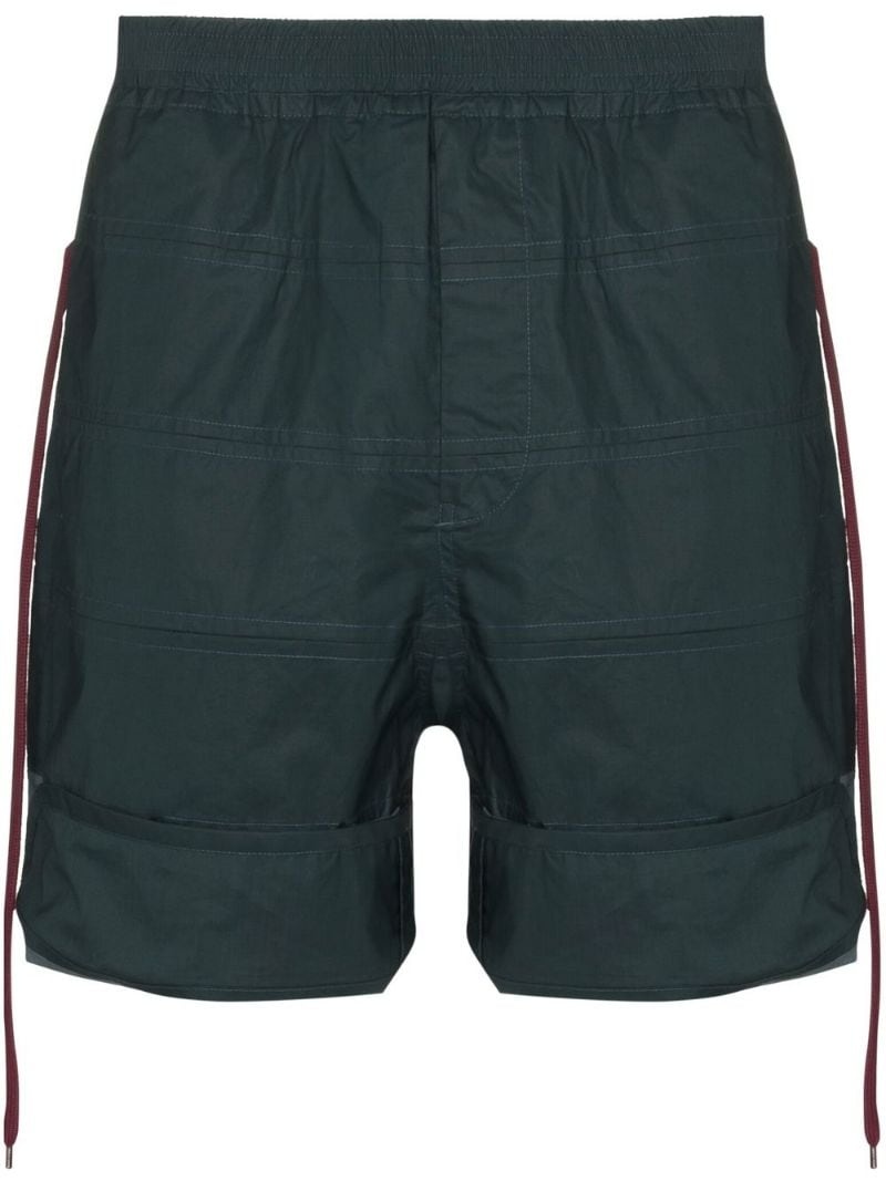 panelled bermuda shorts - 1