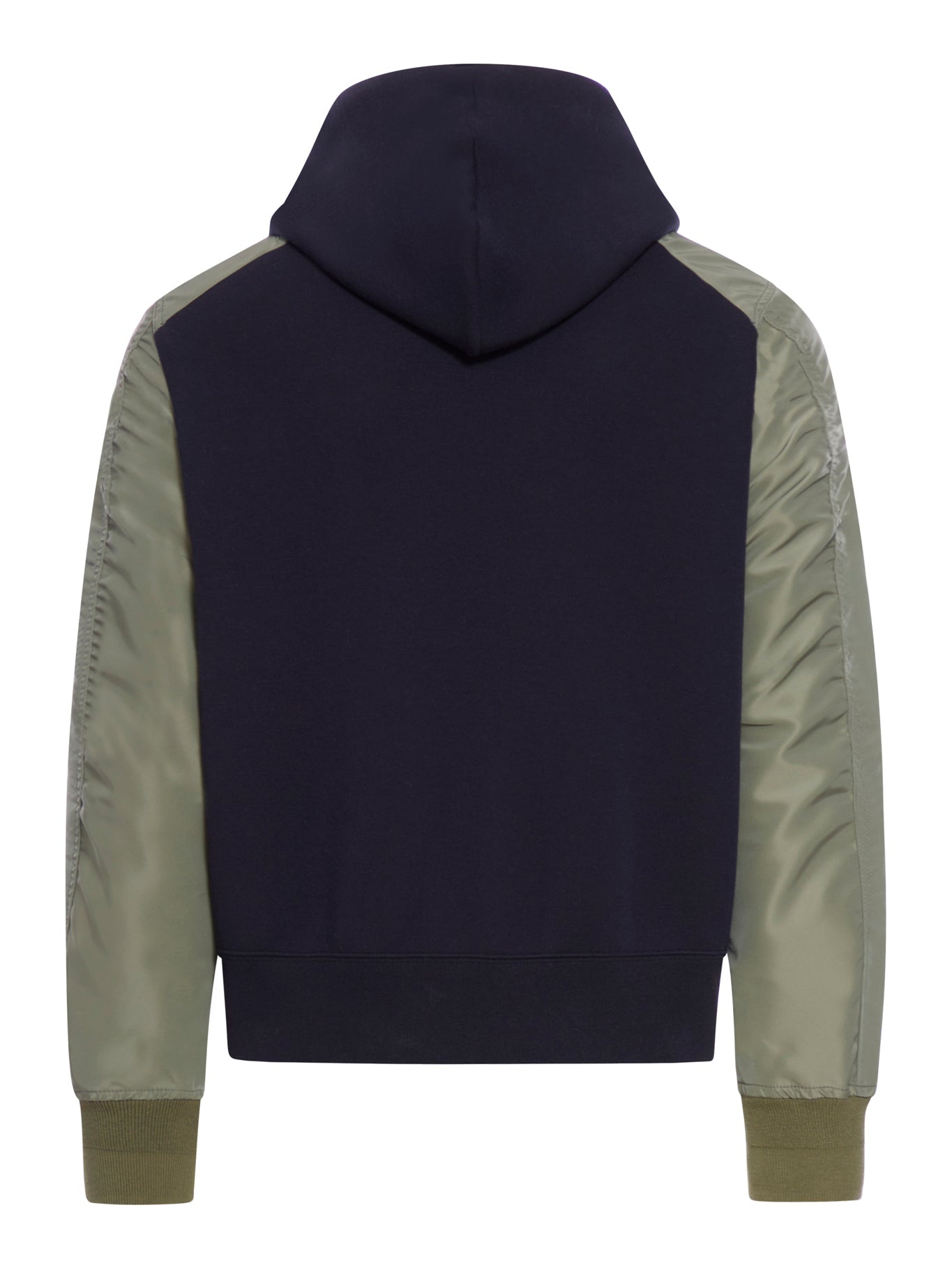 スウェット・トレーナー SACAI HOODIE WITH NYLON INSERTS sacai HOODIE WITH NYLON INSERTS | suitnegozi | REVERSIBLE