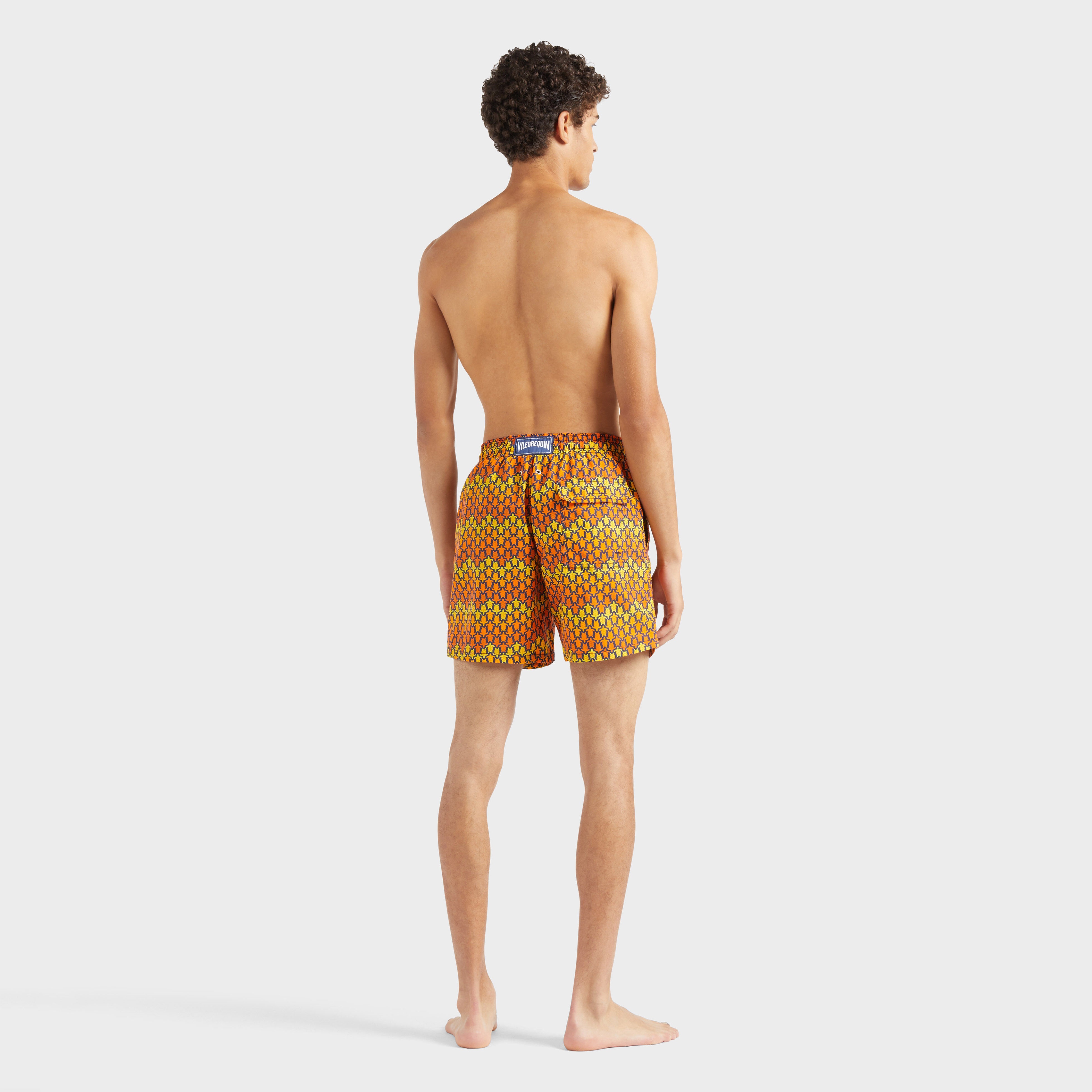 Men Swim shorts Herringbones Turtles - 4