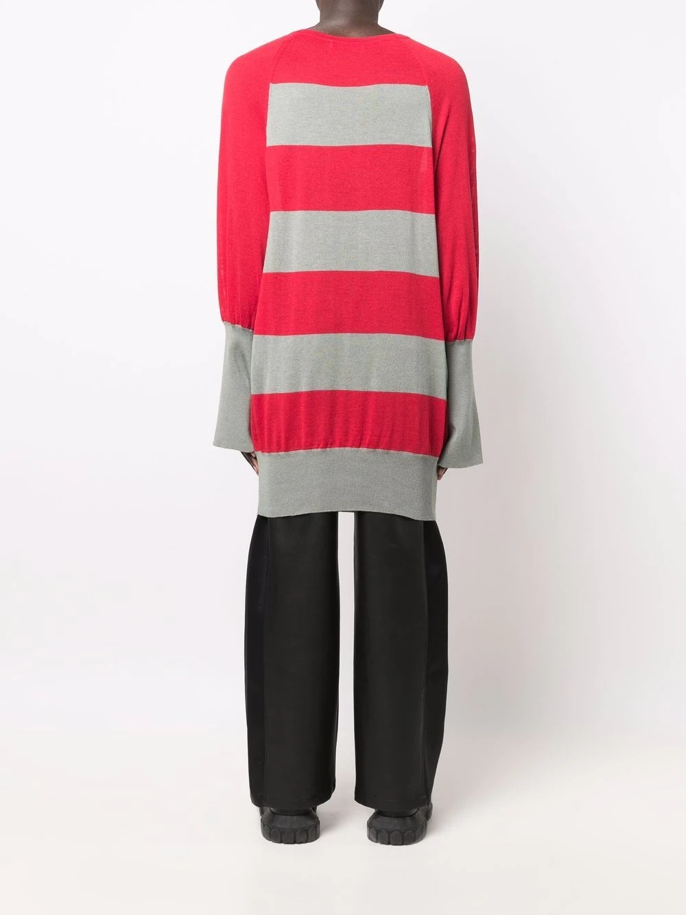 striped relaxed jumper - 4