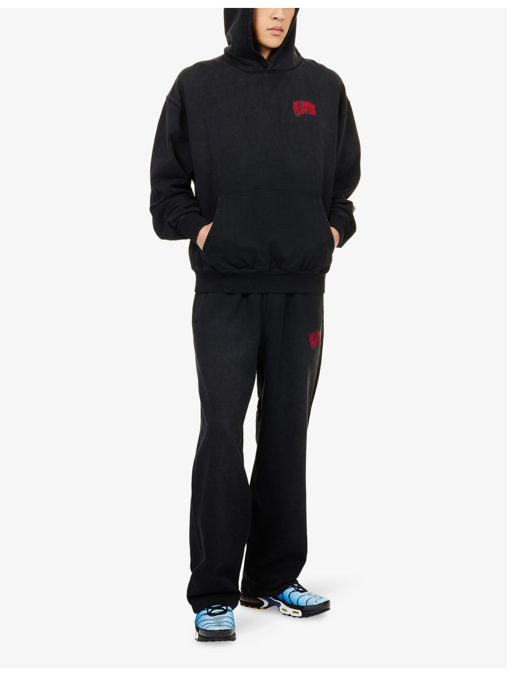 Oversized Embroidered-Logo Cotton Hoody - 2