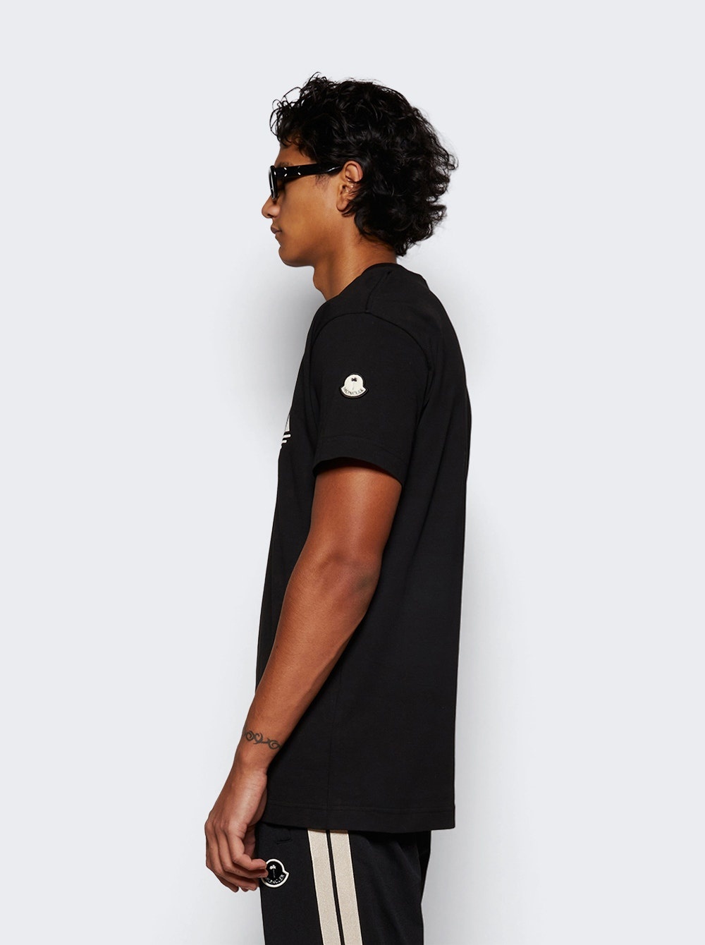 X Palm Angels Short Sleeve Tee Black - 4