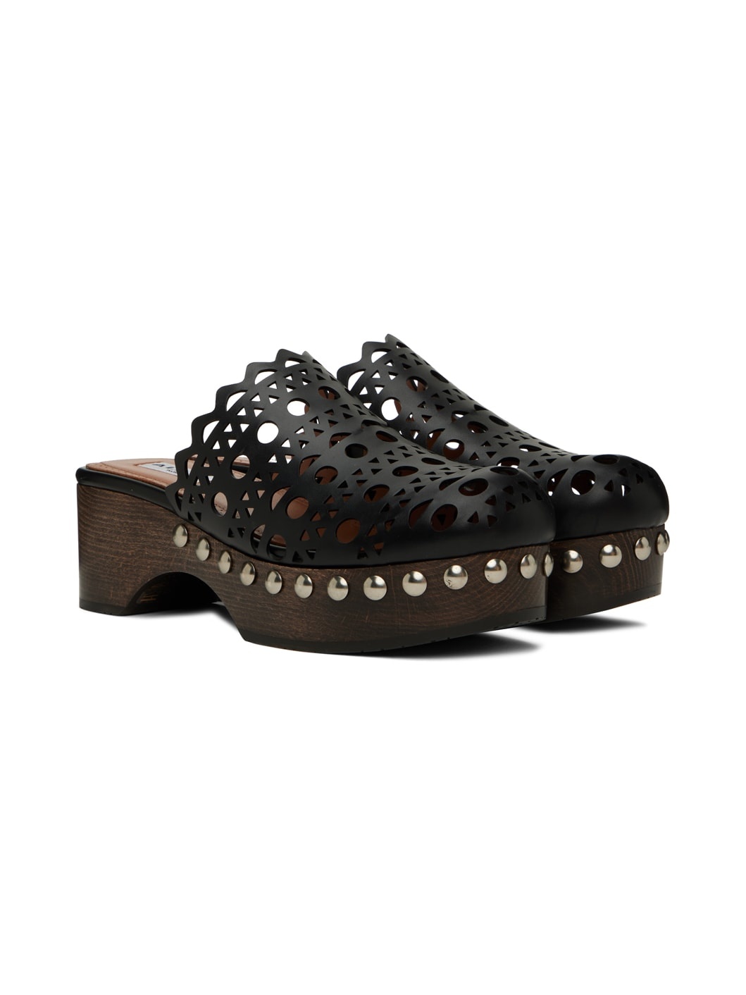 Black Vienne Clogs - 4
