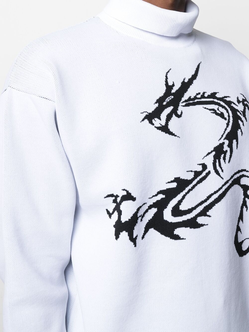 Dragon-print jumper - 6