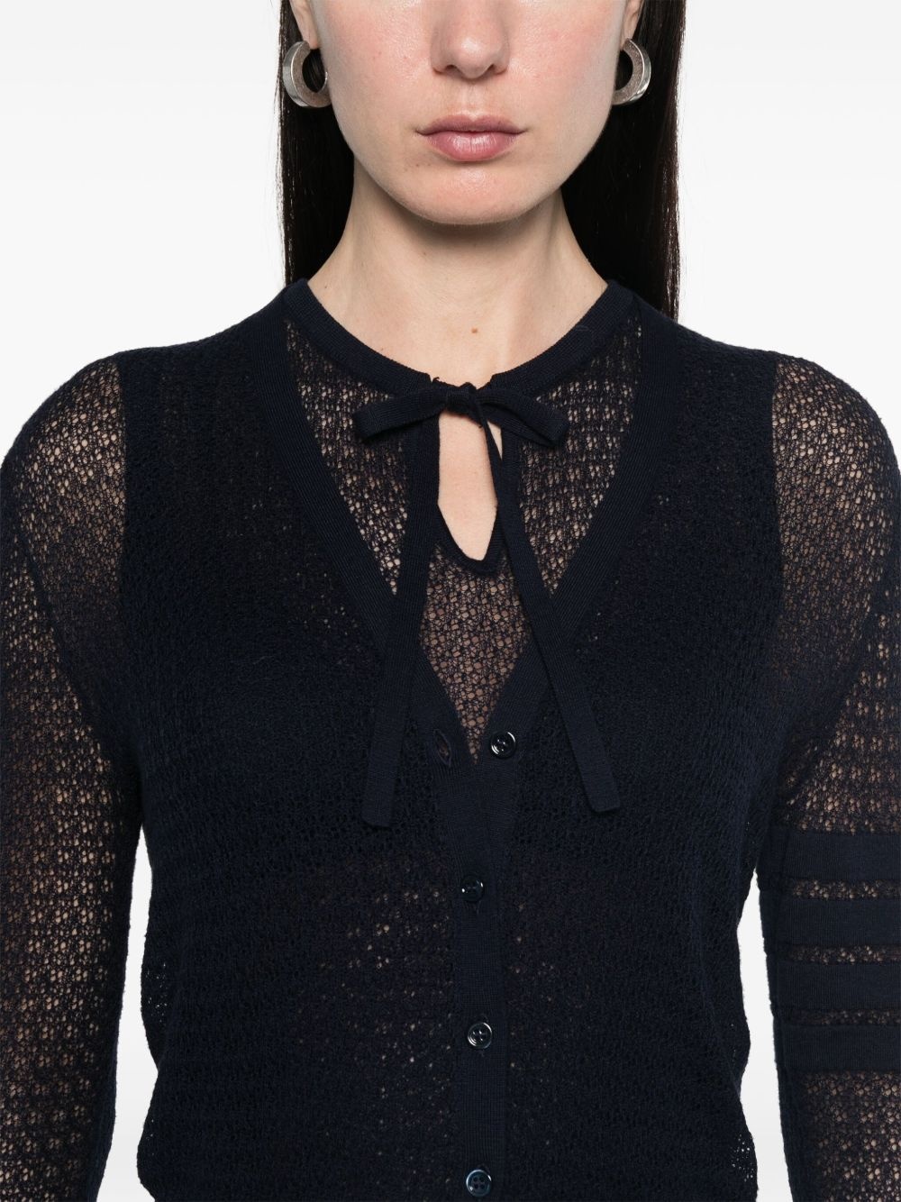 V-neck cardigan - 5