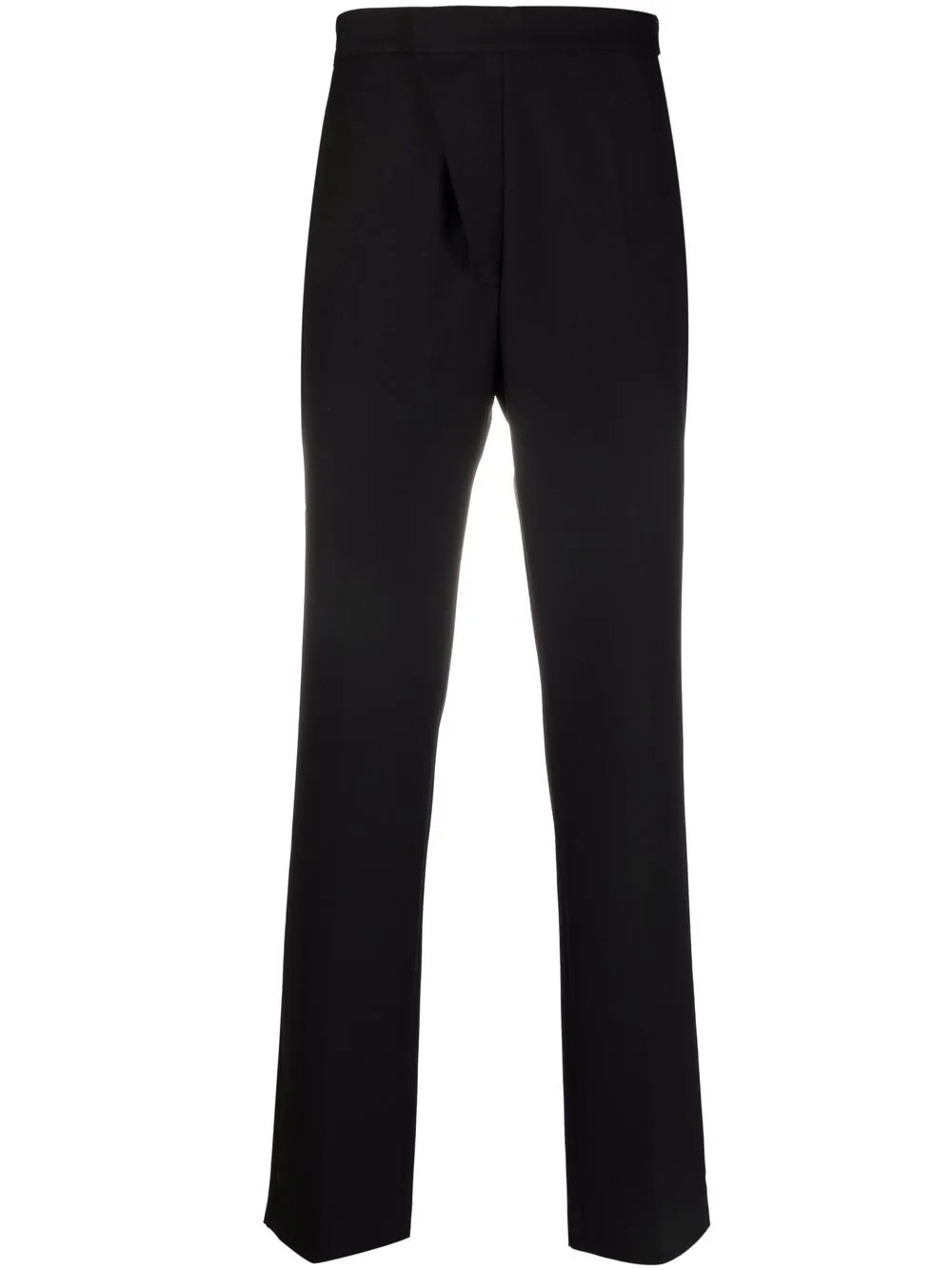 straight-leg tailored trousers - 1