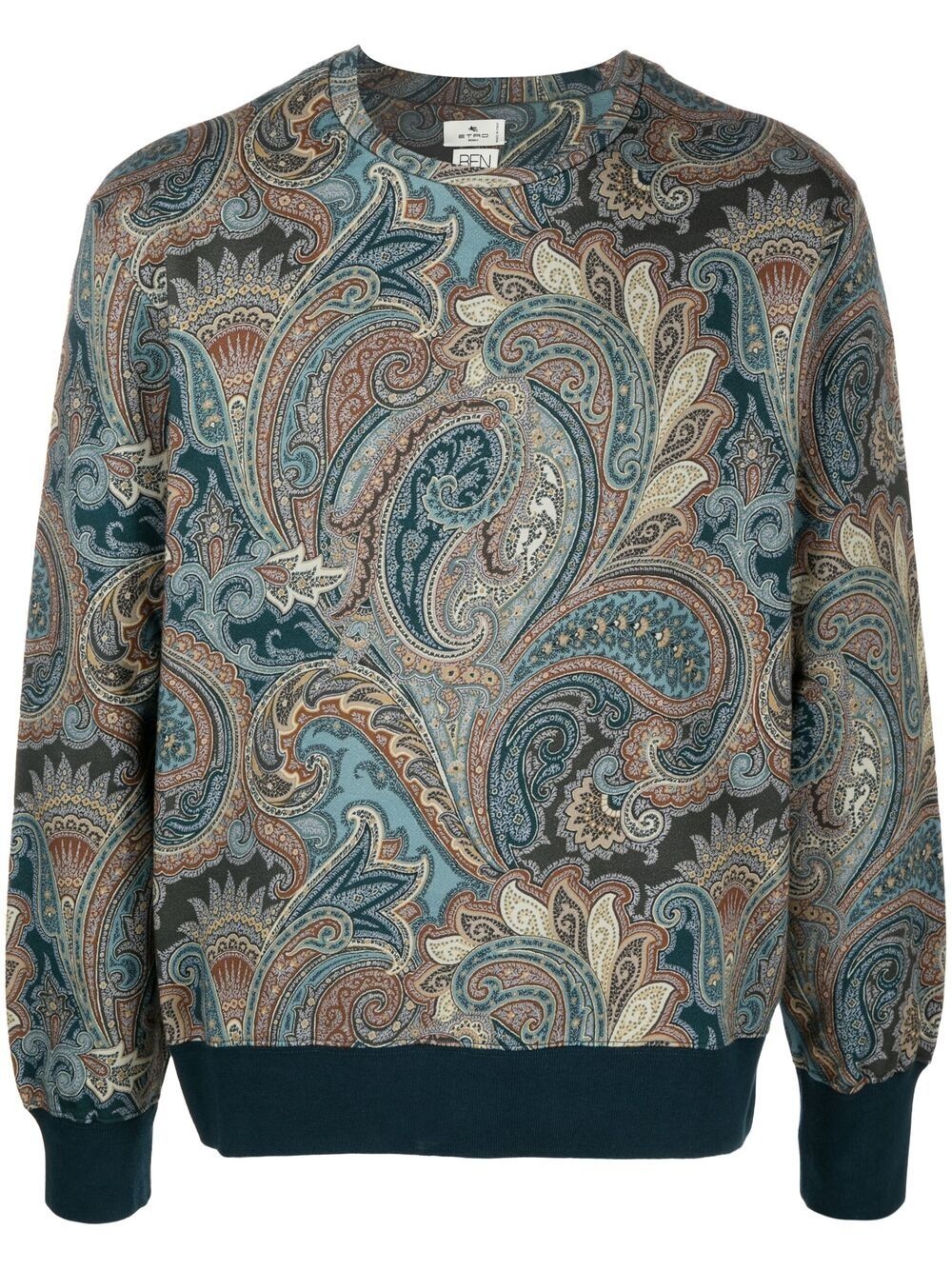 paisley-print jumper - 1