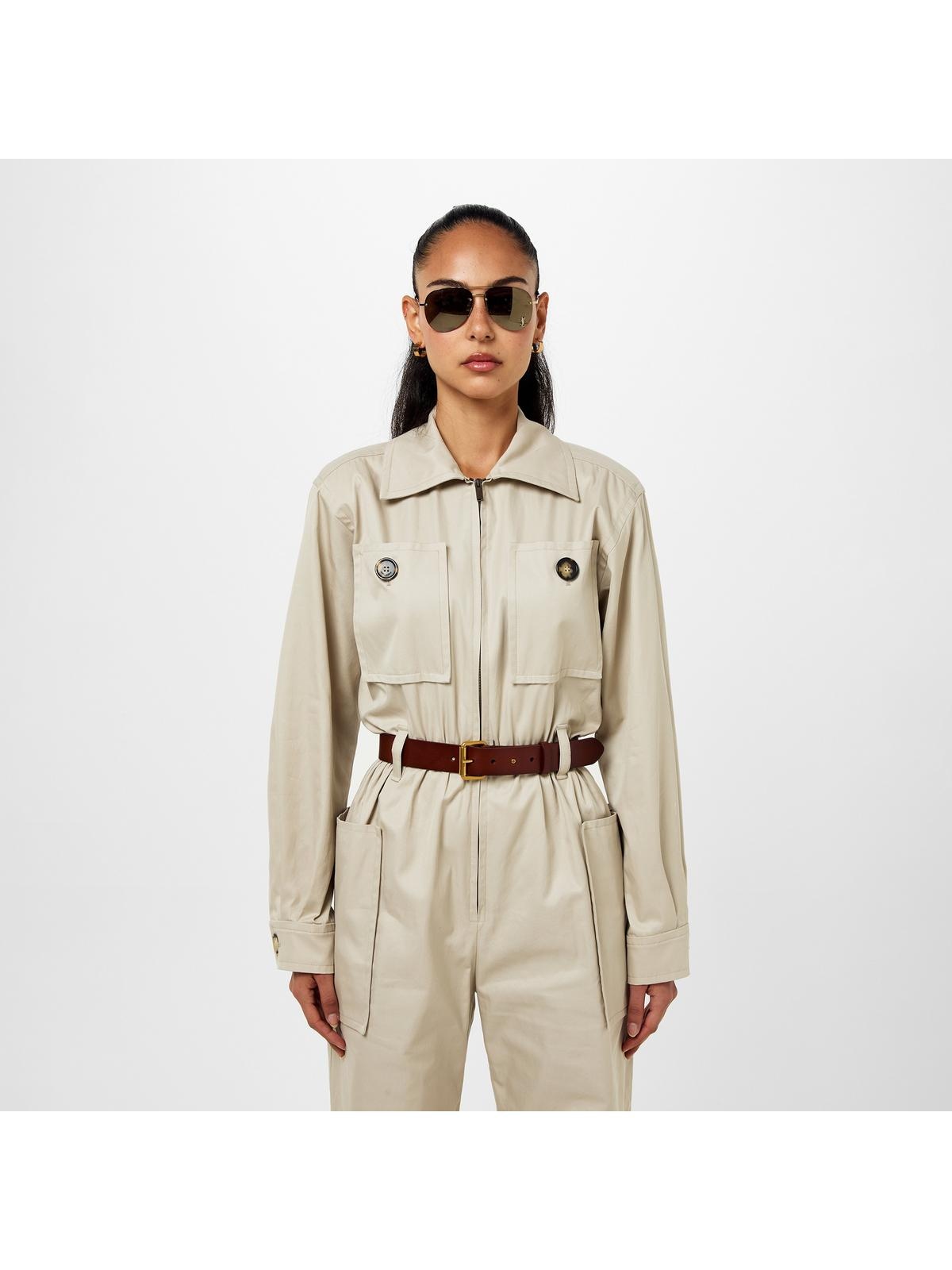 SAINT LAURENT JUMPSUIT IN COTTON TWILL | cruisefashion