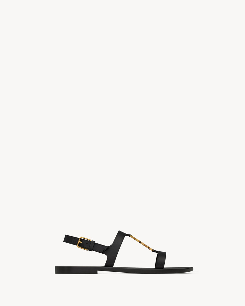 CASSANDRA SANDALS IN SMOOTH LEATHER - 1