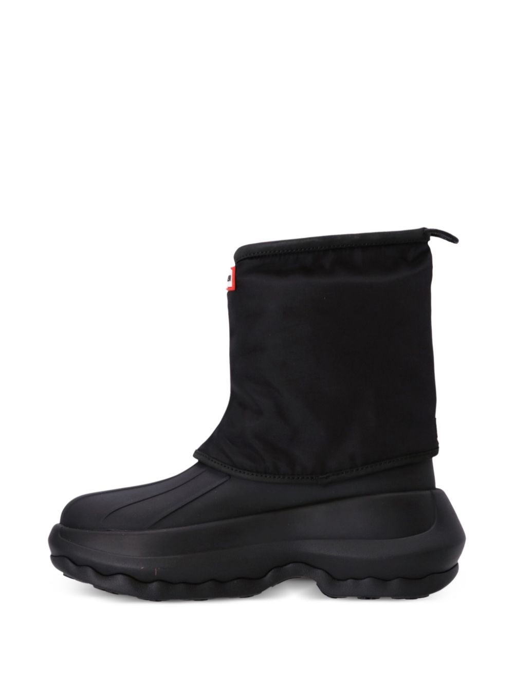 x Hunter logo-patch boots - 6