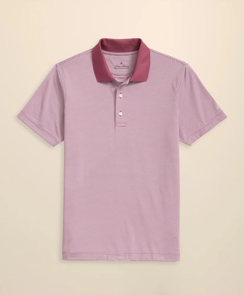 Performance Series Micro Stripe Jersey Polo Shirt - 1