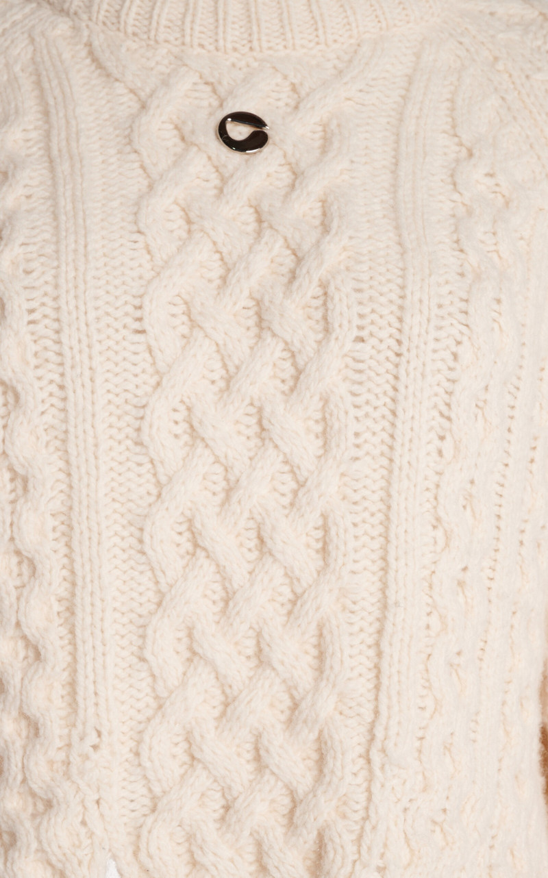 Shredded Wool Sweater ivory 4
