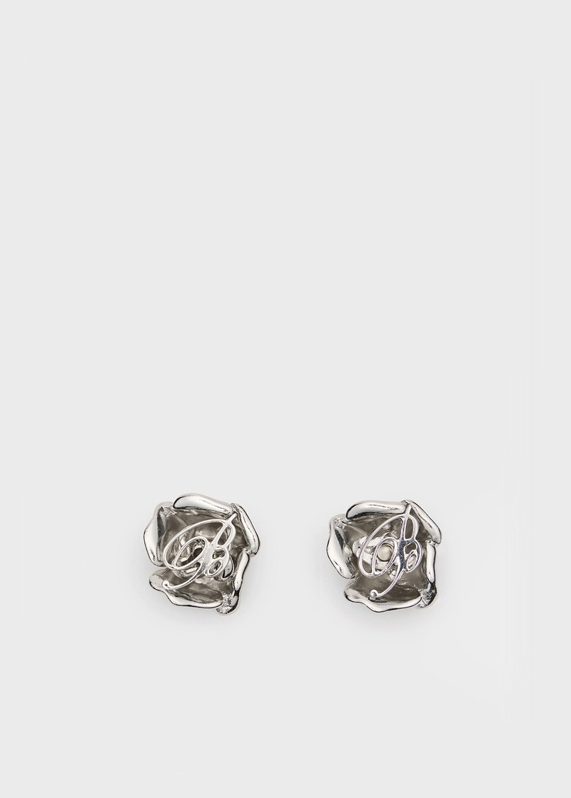 EARRINGS WITH ROSE AND B MONOGRAM 1