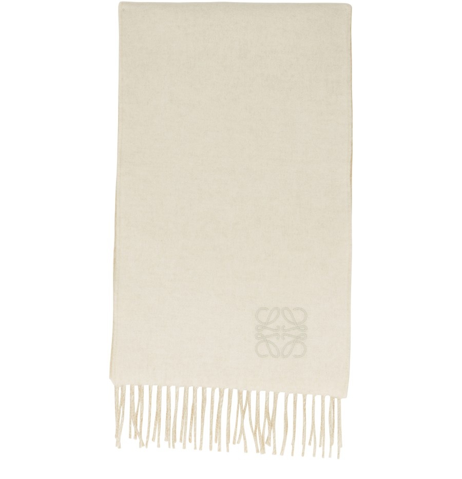 Anagram two-tone scarf - 1