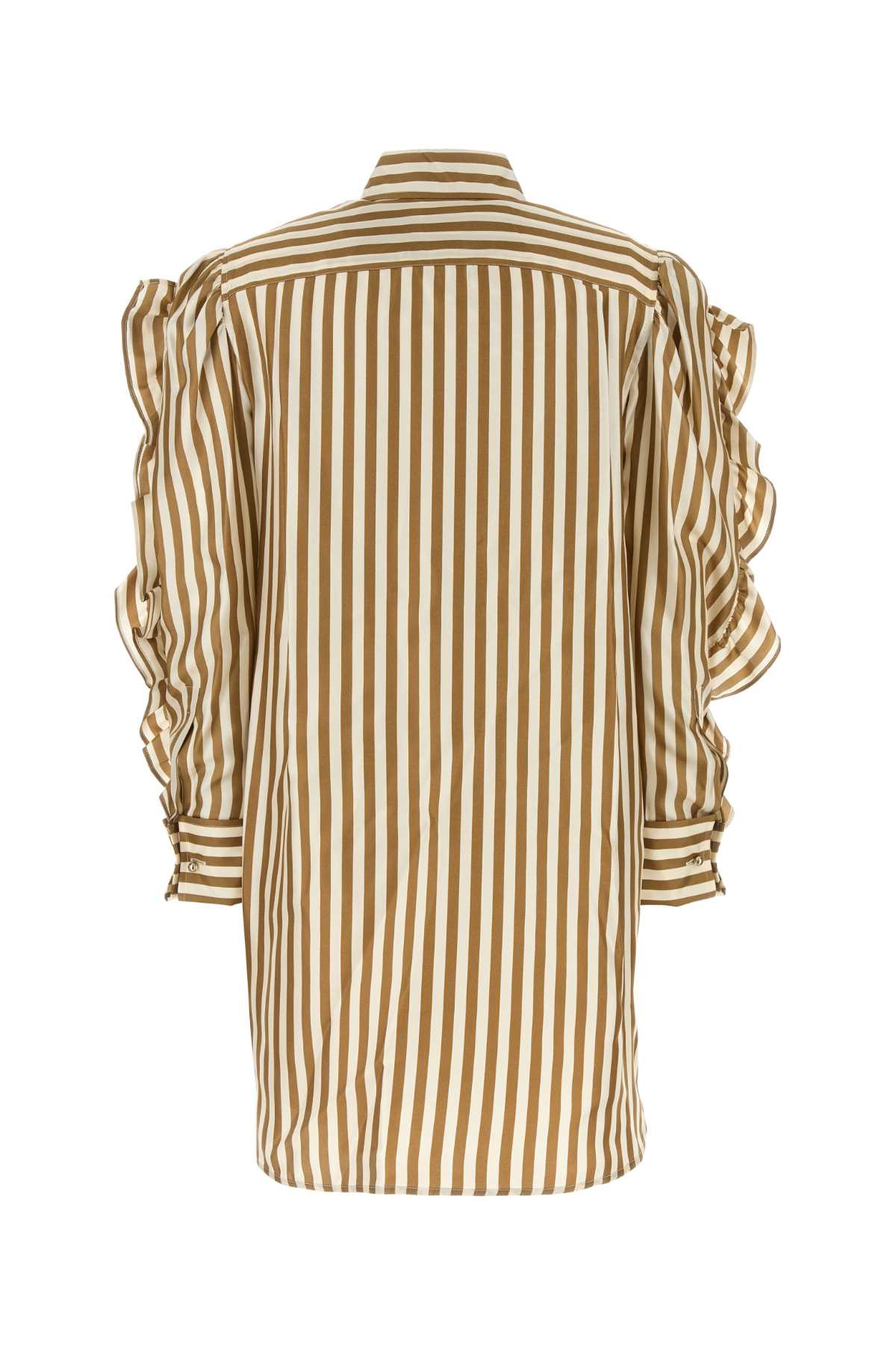 Max Mara Women Printed Silk Manna Shirt Dress - 2