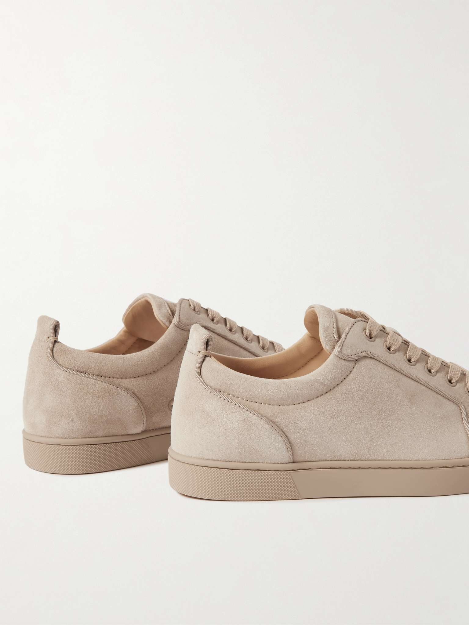 Louis Junior Spikes Cap-Toe Suede Sneakers - 5