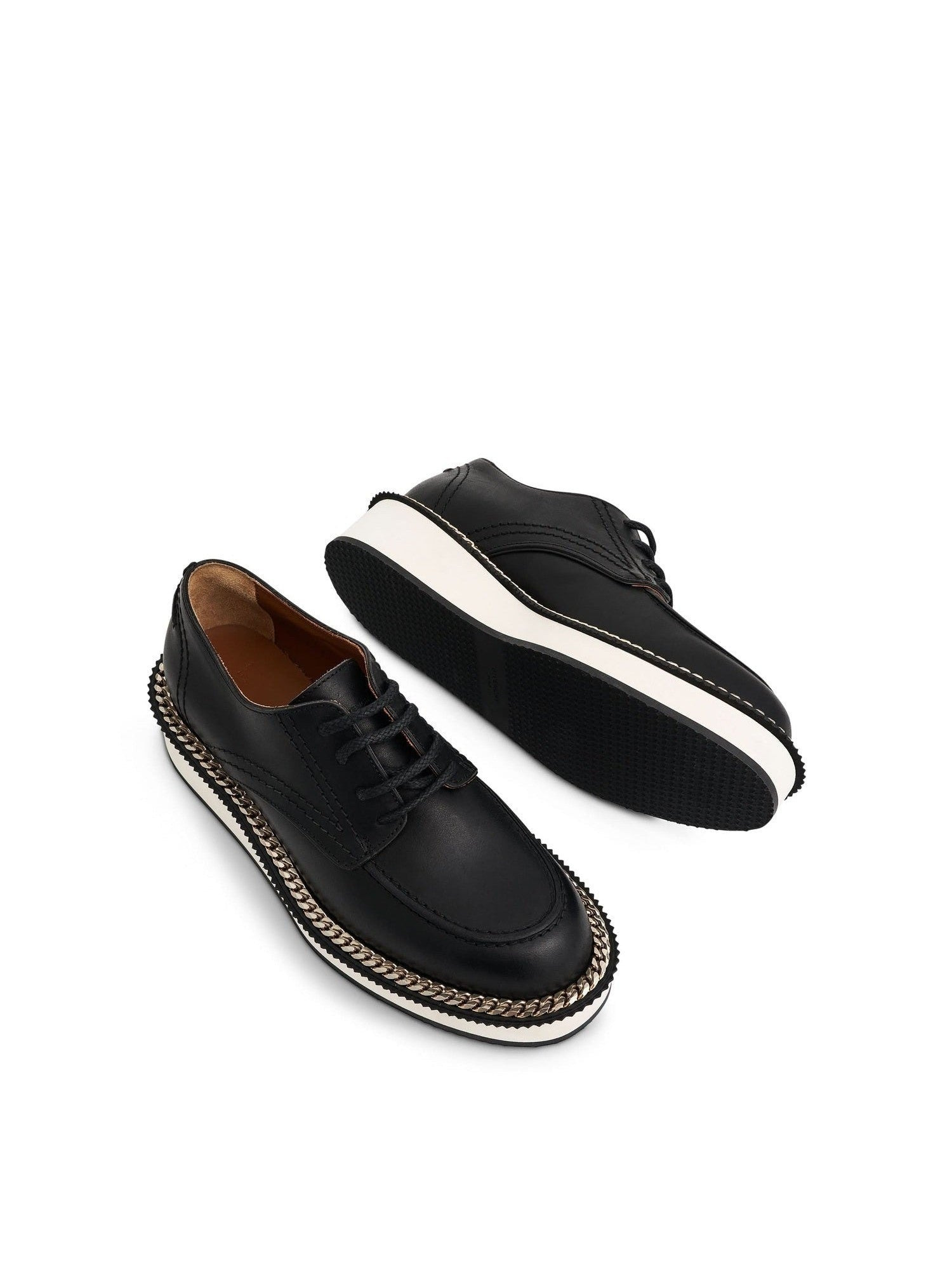 Rottw Chain Derby in Black - 4