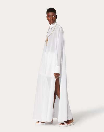 Valentino Oversize Cotton Voile Shirt outlook