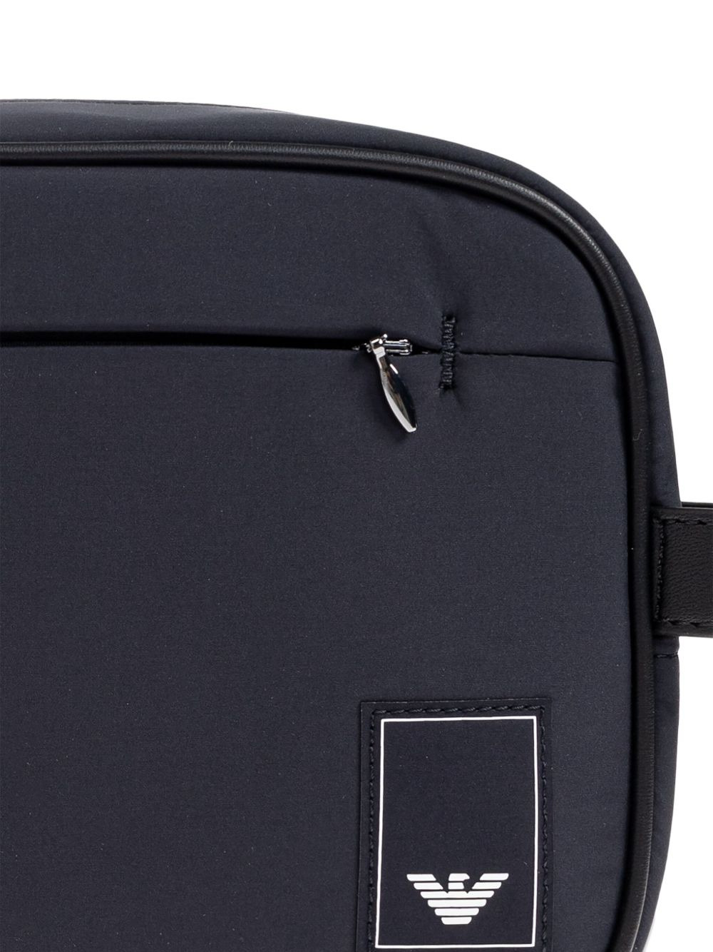 logo-patch front-pocket clutch - 5