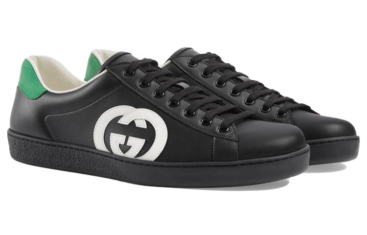 Gucci Ace 'Interlocking G - Black White' 625783-1XG70-1103 - 3