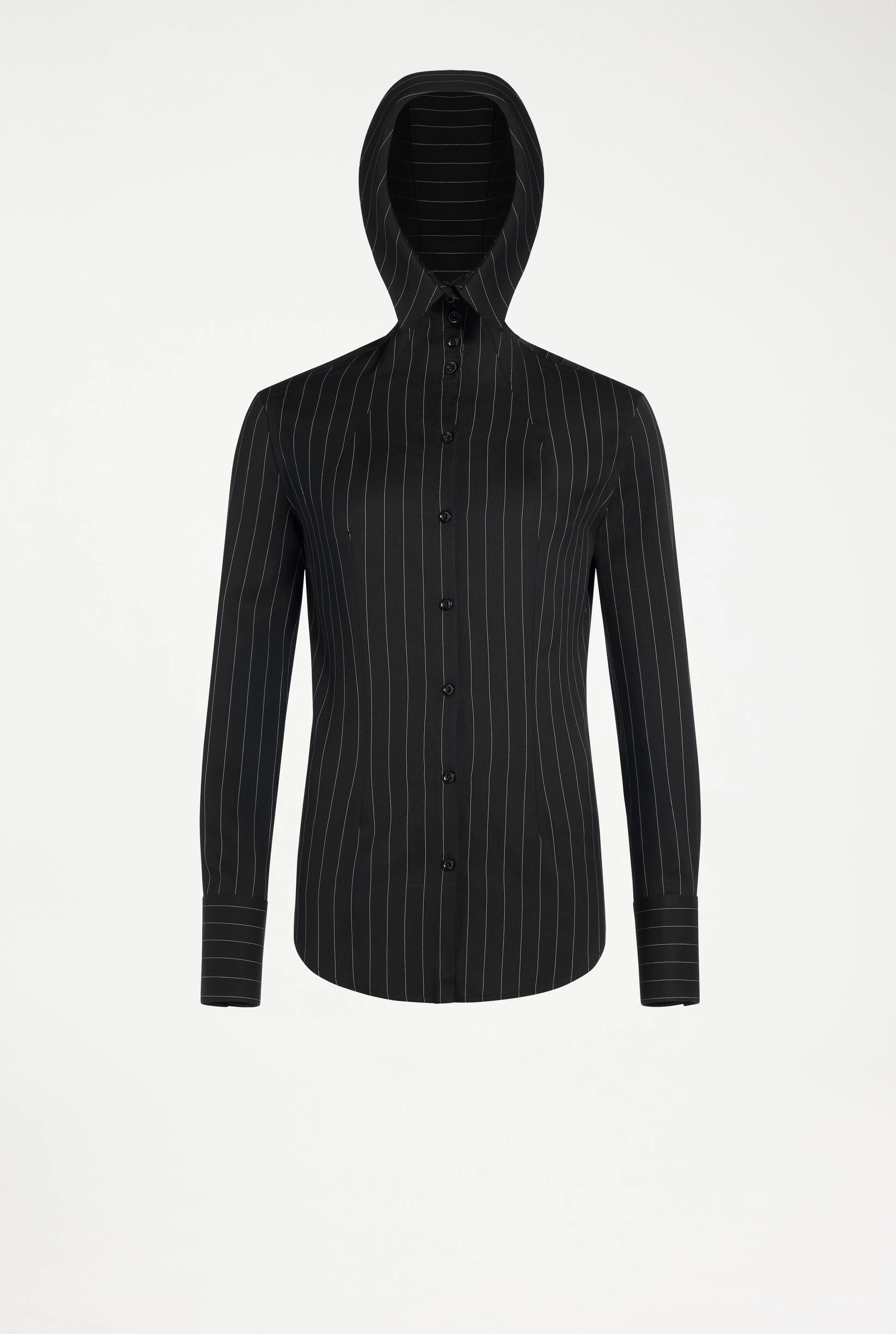 THE HOODED STRIPED SHIRT - 1