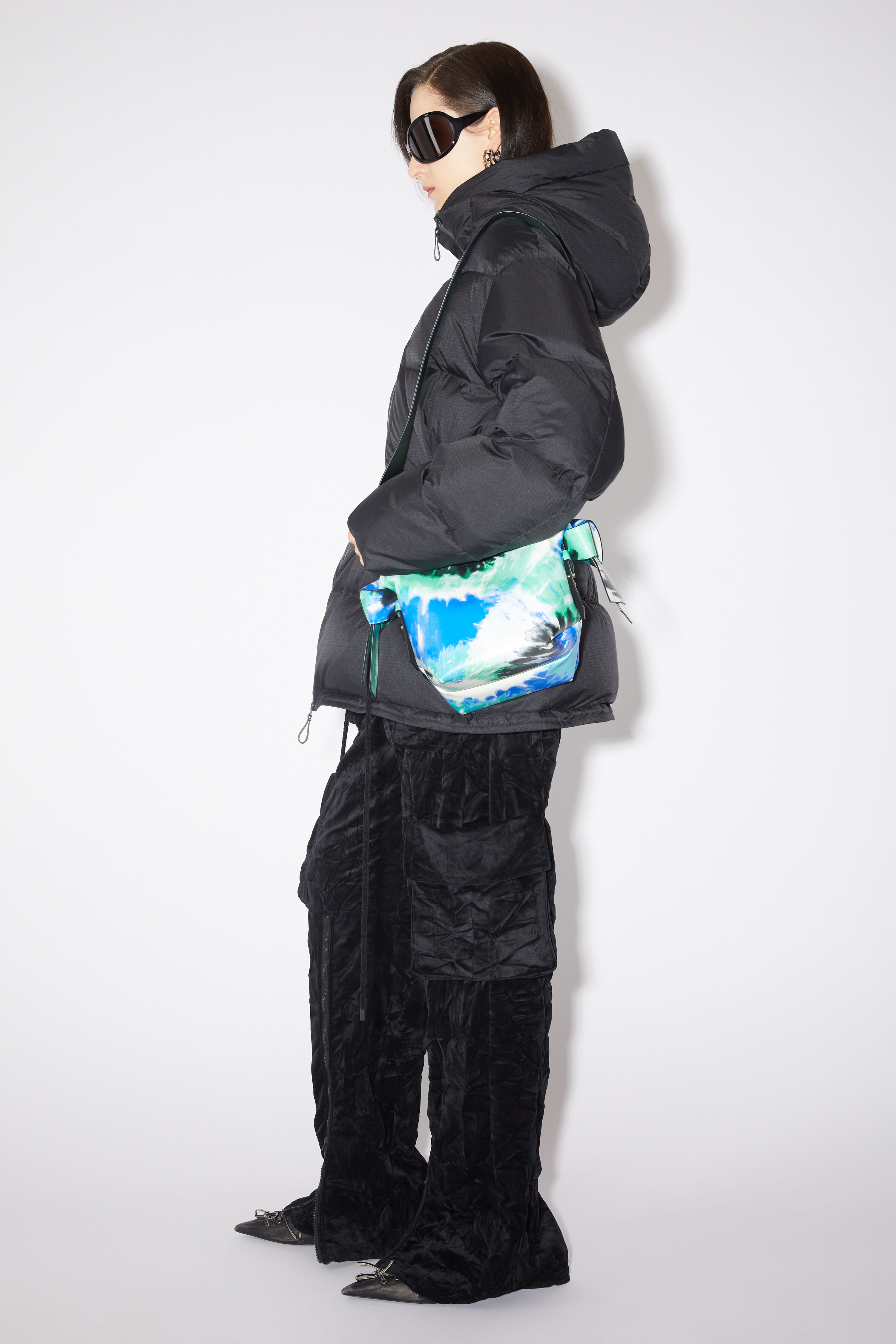 Musubi mini shoulder bag - Blue/green - 4