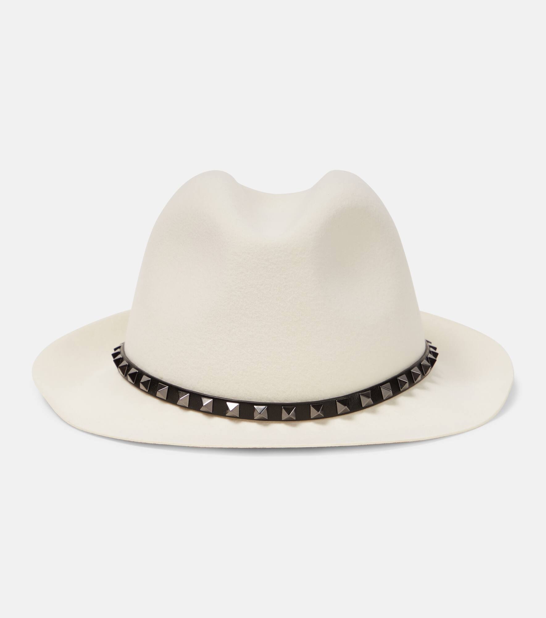 Rockstud wool fedora - 1