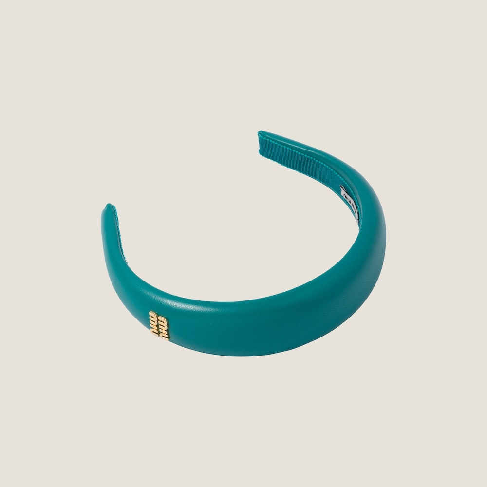 Nappa leather headband - 3
