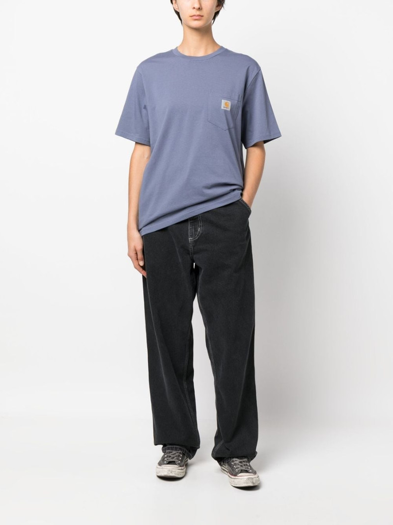 Carhartt logo-patch cotton T-shirt outlook