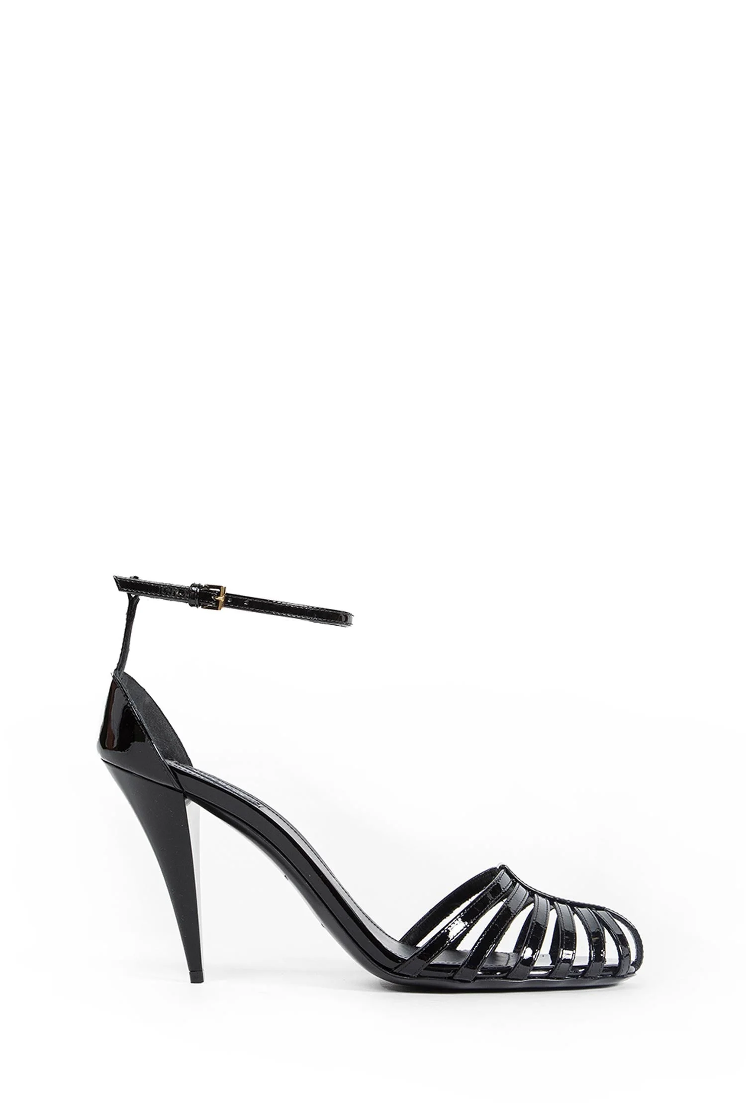 Cage Sandals In Patent Leather - 1
