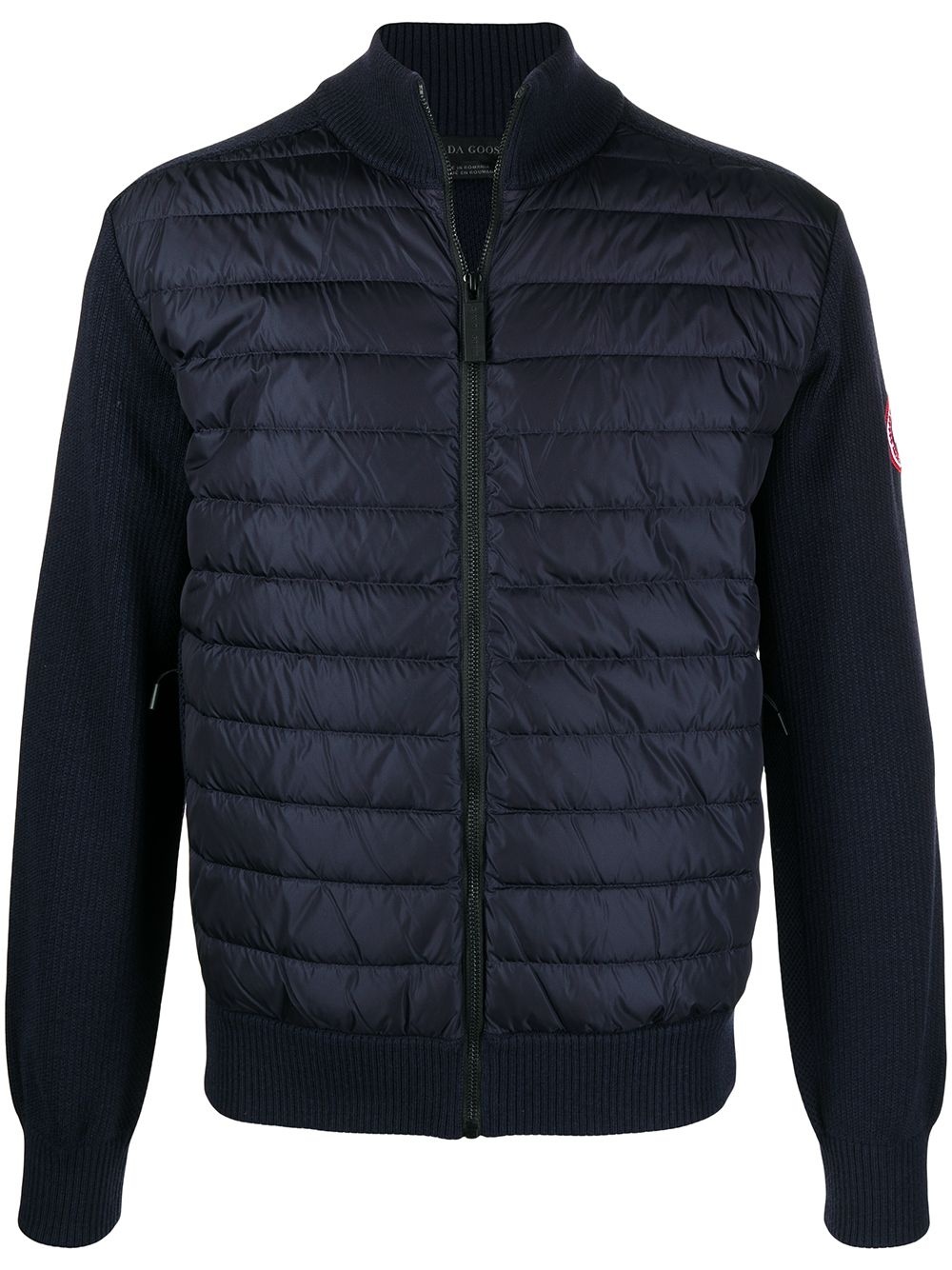 Hybridge knit padded jacket - 1