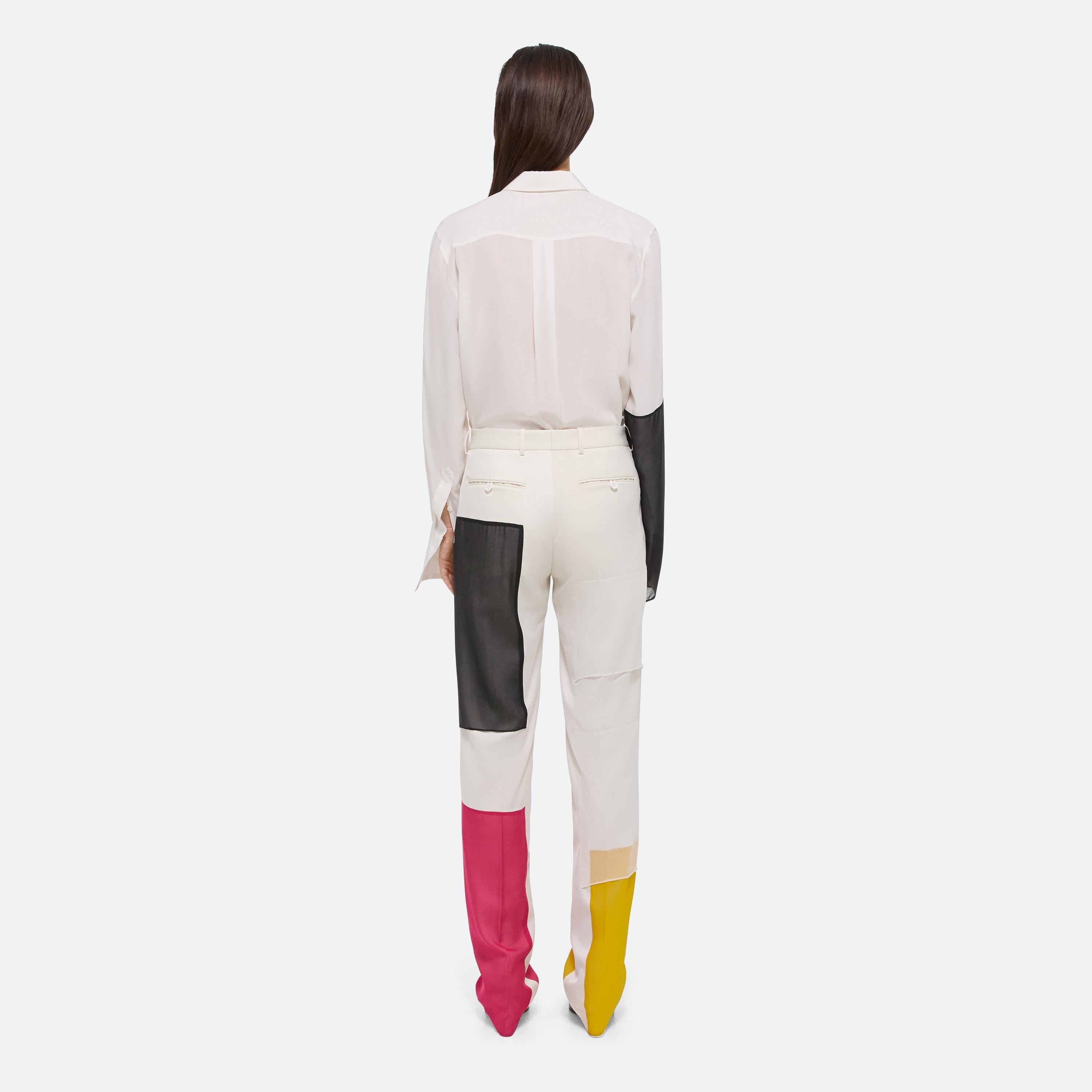 PATCHWORK CAR TROUSER - 5
