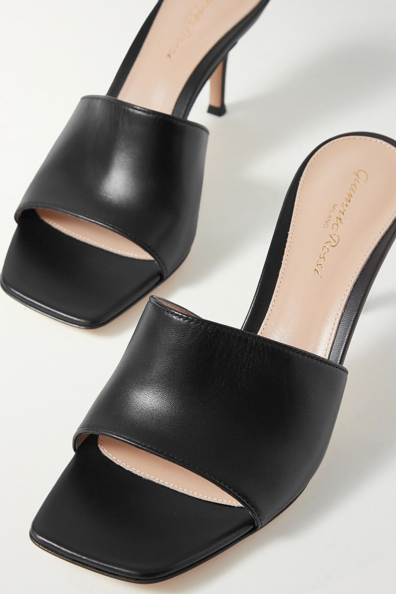 70 leather mules - 5