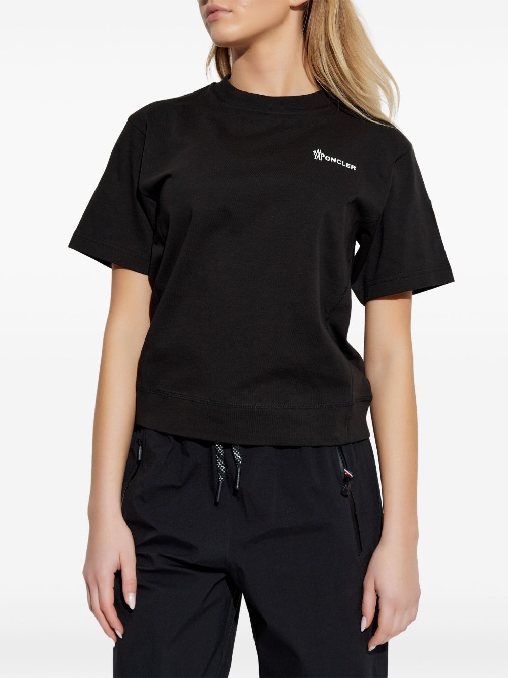 logo-print T-shirt - 3