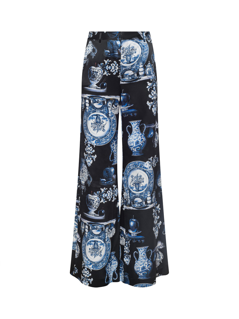 Pilar Silk Wide-Leg Pant 1