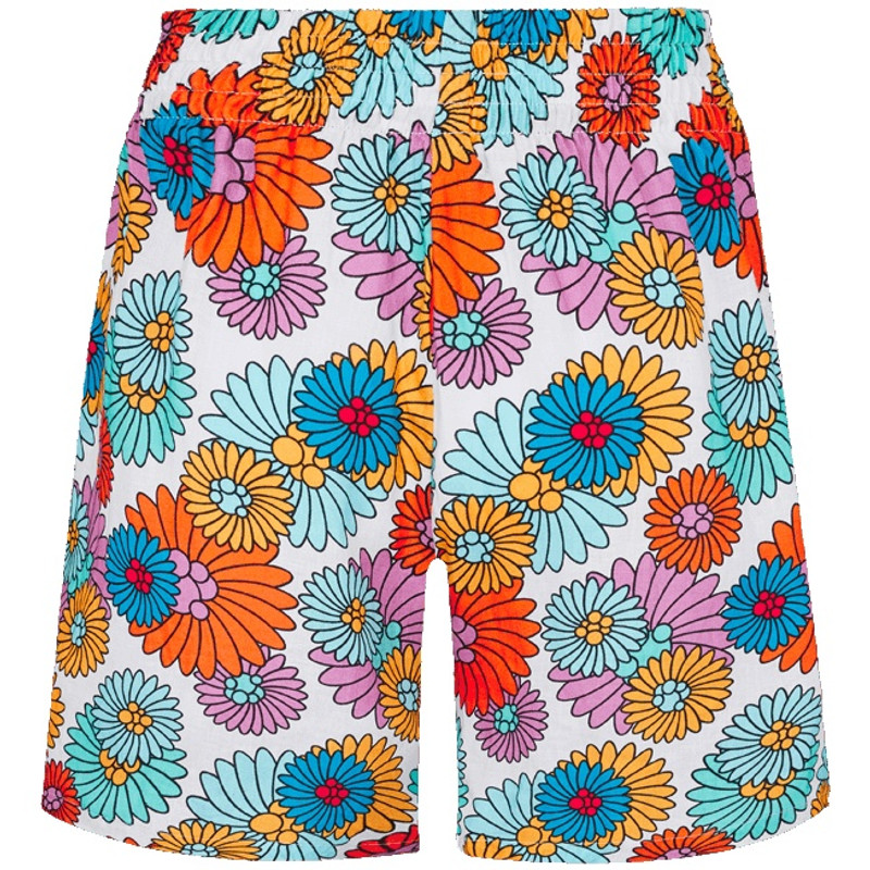 Vilebrequin Women Linen Bermuda Short Marguerites outlook