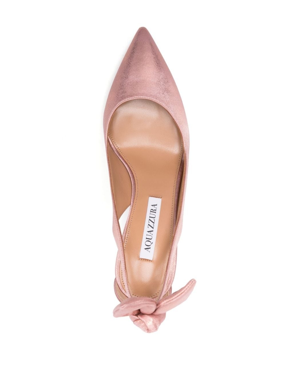90mm slingback leather pumps - 4
