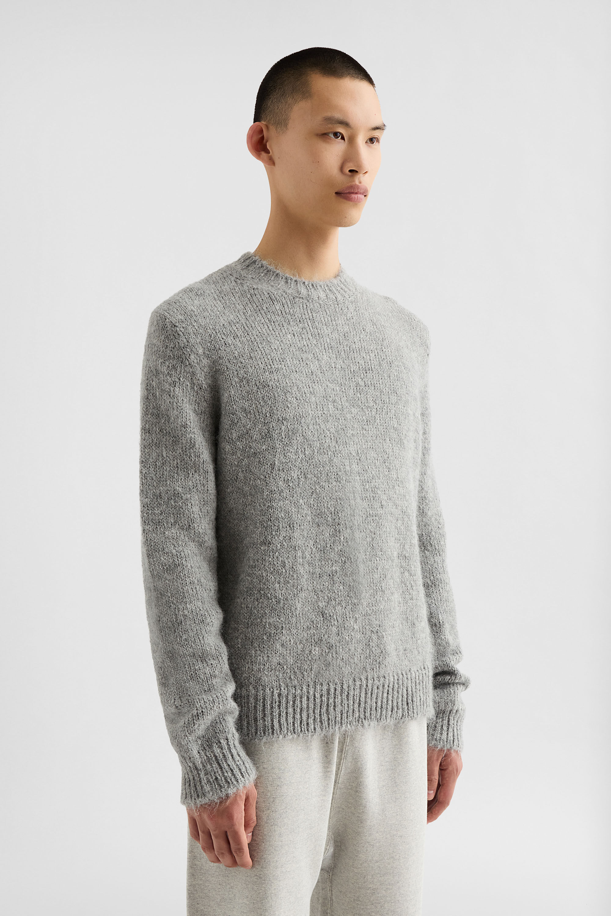 Midweight Wool Crew-Neck Sweater - 4