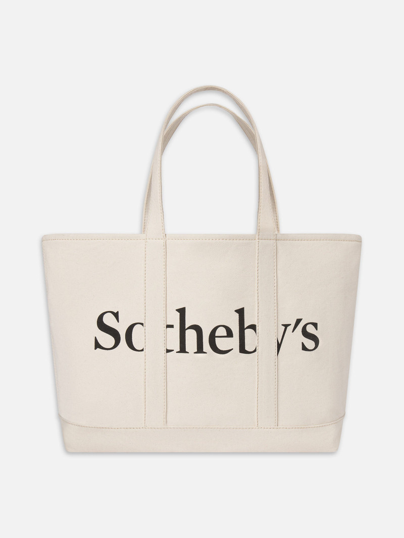 Sotheby's Canvas Tote Bag in Cream 1