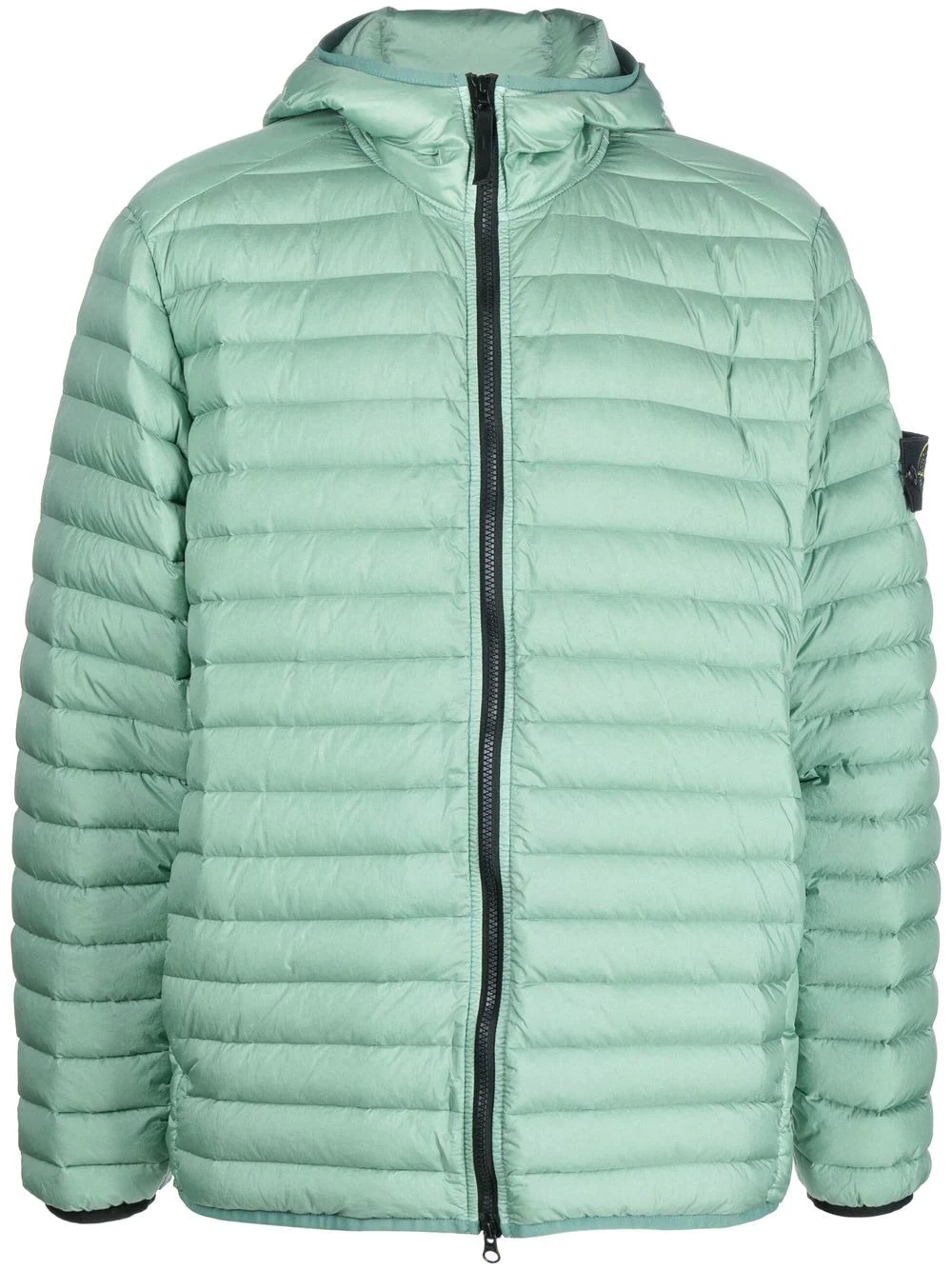 Compass-patch puffer jacket - 1