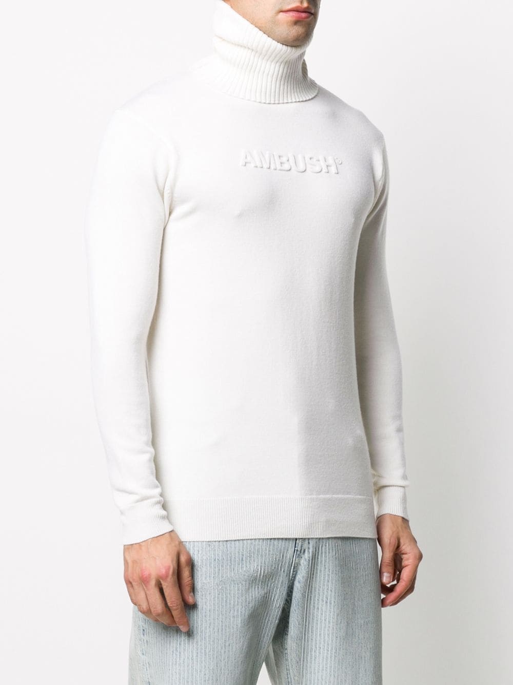 embossed logo jumper - 4