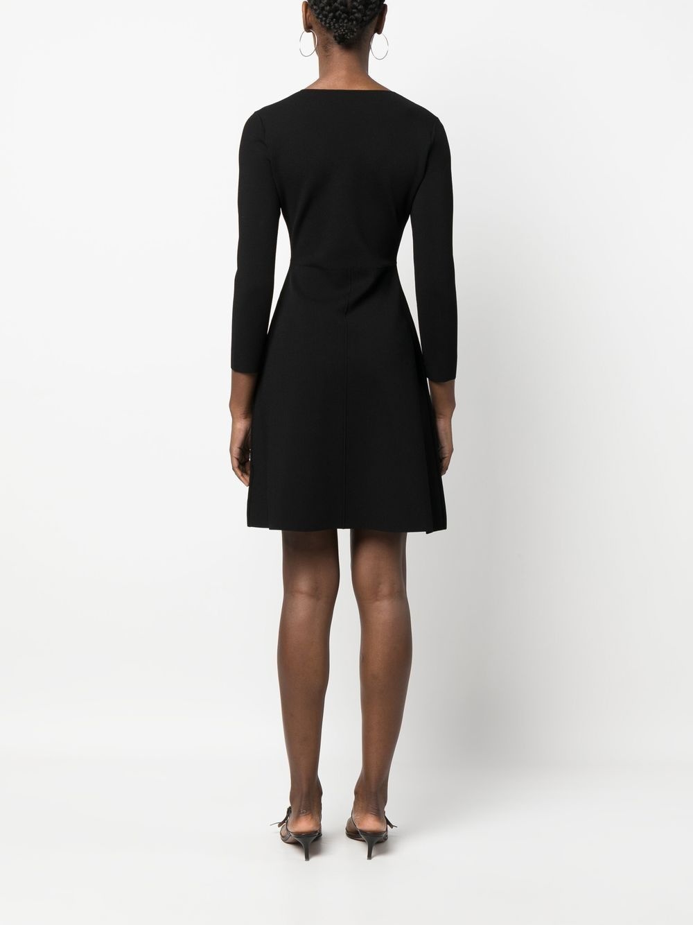 cut-out mini dress - 4