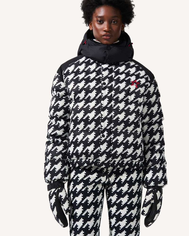 PERFECT MOMENT Houndstooth Moment Puffer outlook