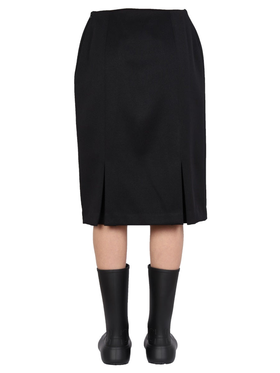 Straight Cut Skirt - 4