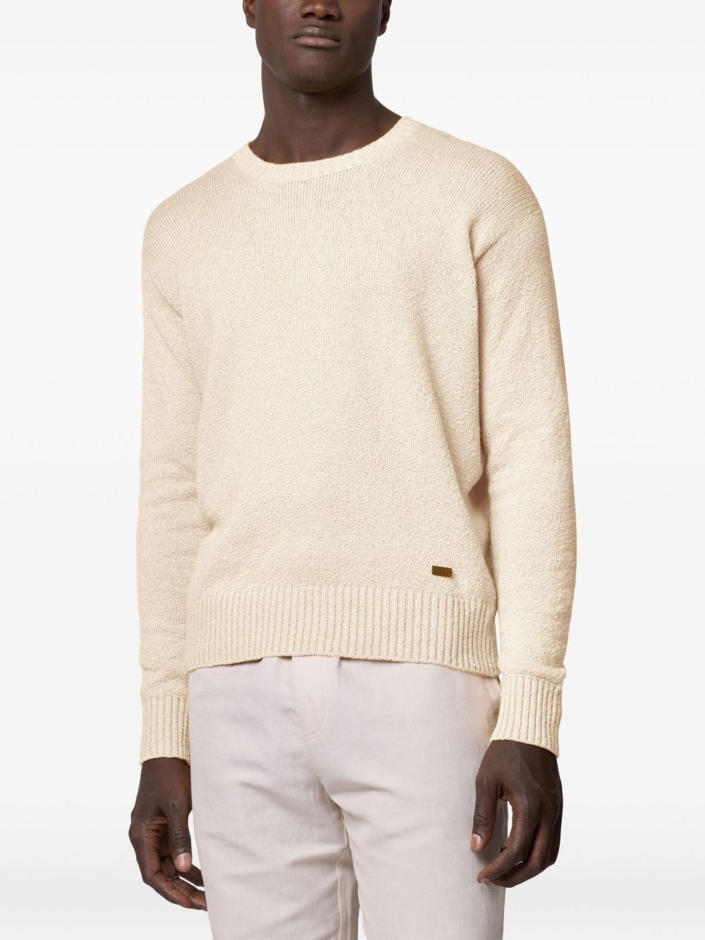 logo-appliqué jumper - 3