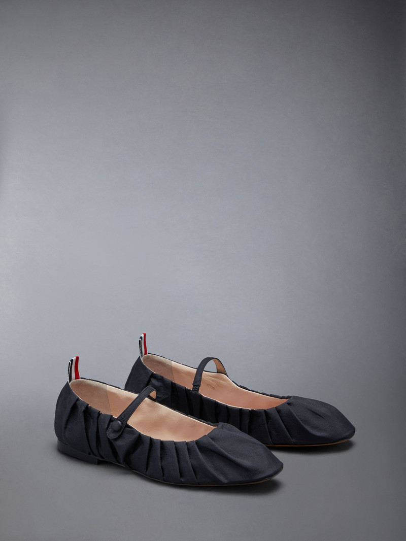 Thom Browne Silk Taffeta Thom John Ruched Ballerina outlook