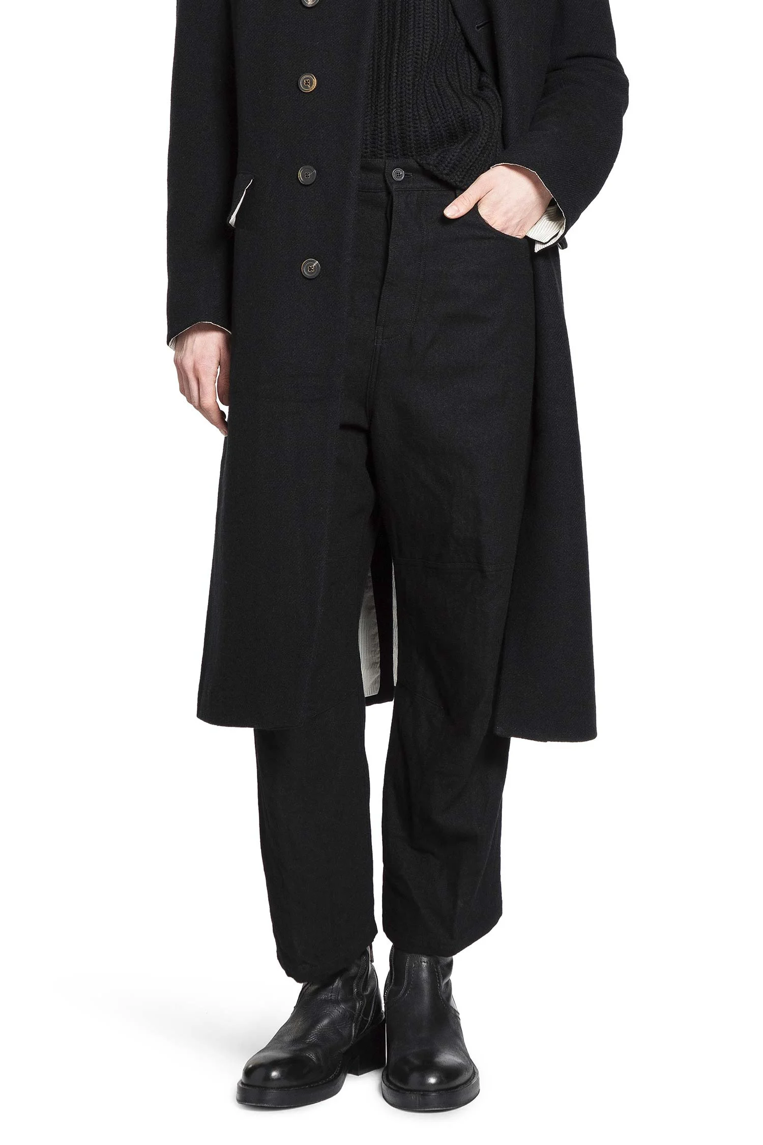 Forme D'expression Woman Black Jeans - 1