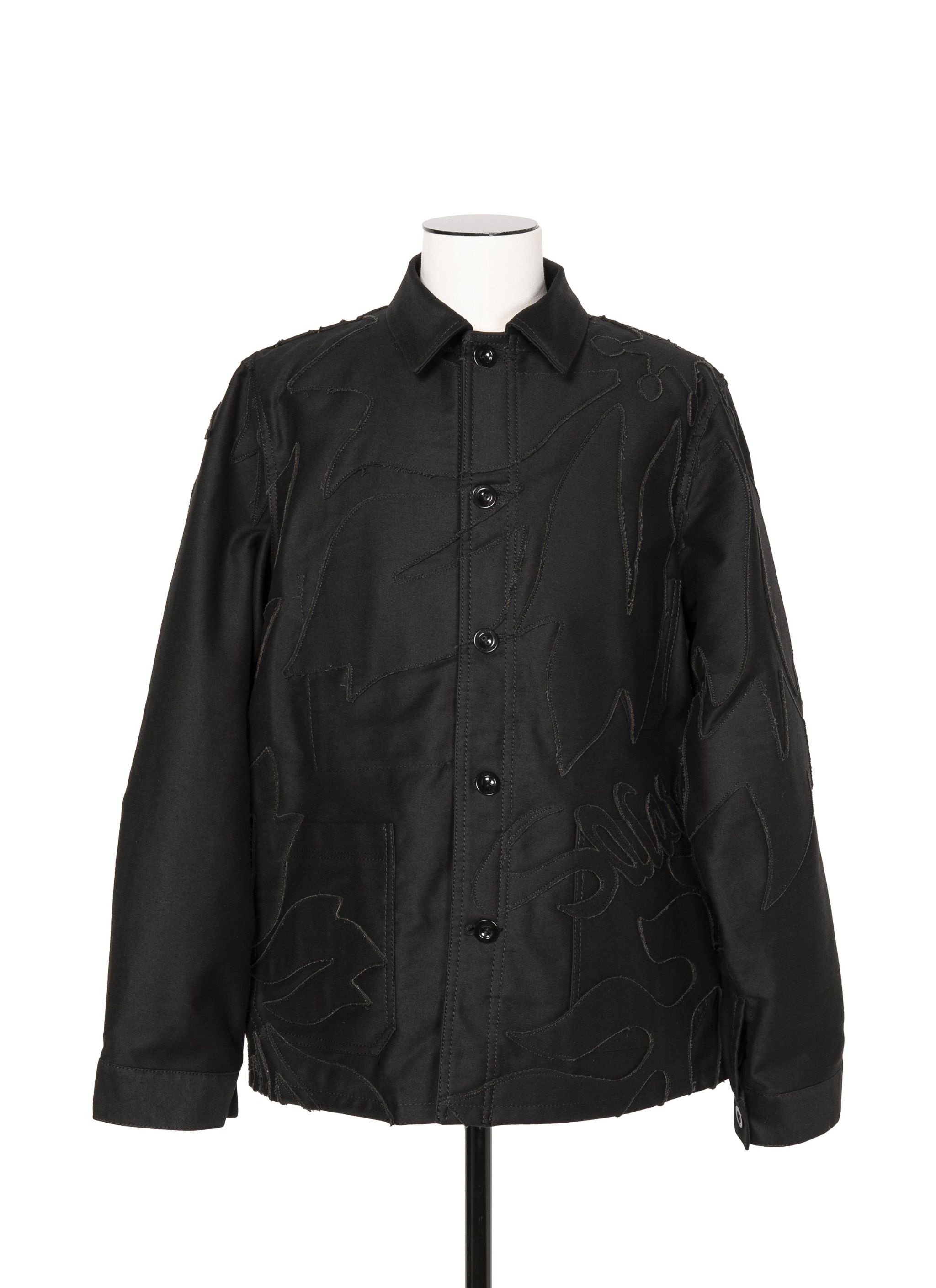 Moleskin Embroidered Patch Jacket - 1